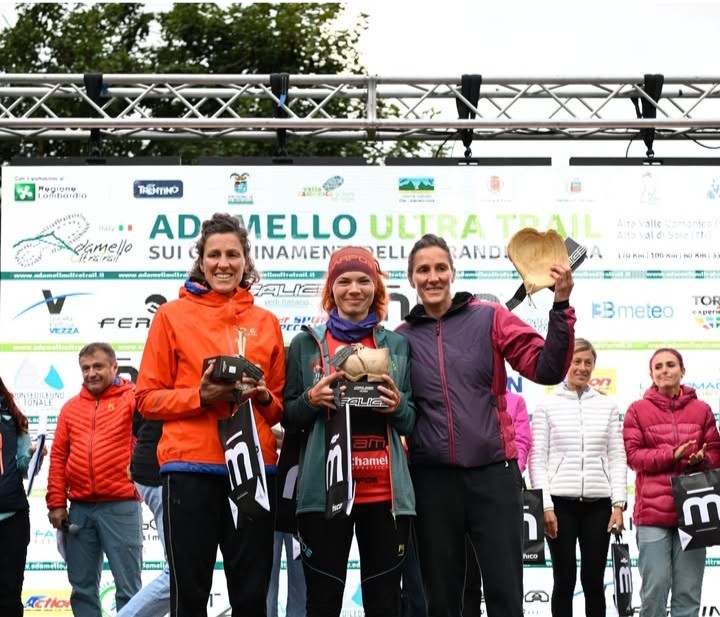 Luisa ed Enrica Dematteis sul podio nell’Adamello Trail