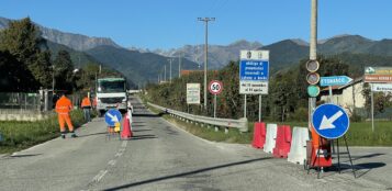 La Guida - Valle Grana, due semafori regolano il traffico