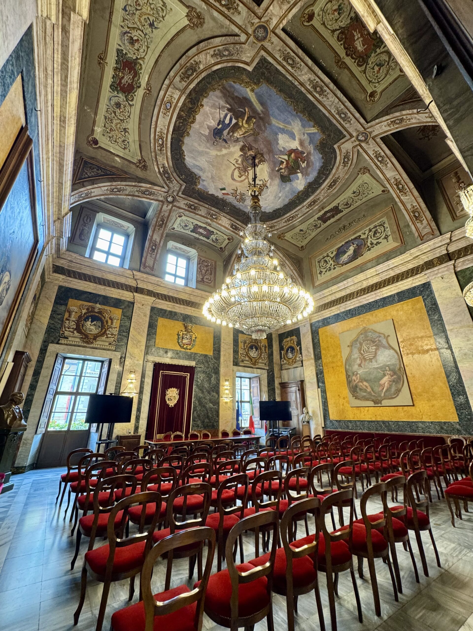 Salone d'Onore del Municipio di Cuneo