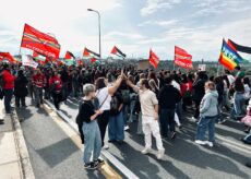 La Guida - Sciopero generale: il corteo si sposta sul Viadotto Soleri