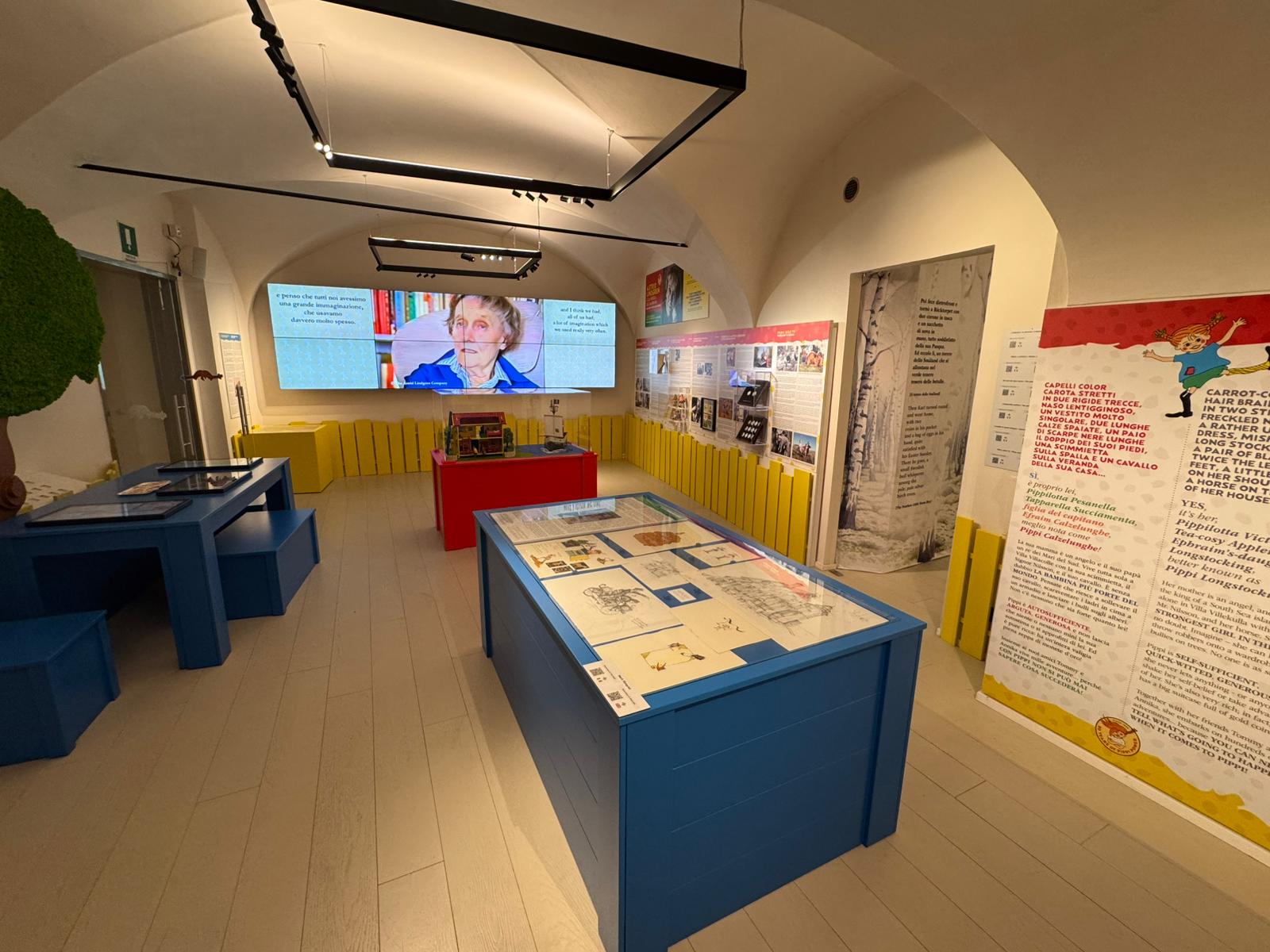 Cuneo - Inaugurazione mostra Pippi Calzelunghe