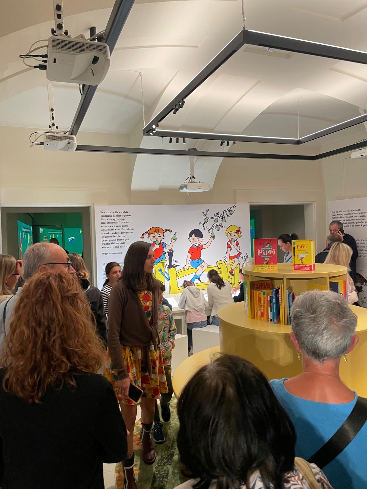 Cuneo - Inaugurazione mostra Pippi Calzelunghe