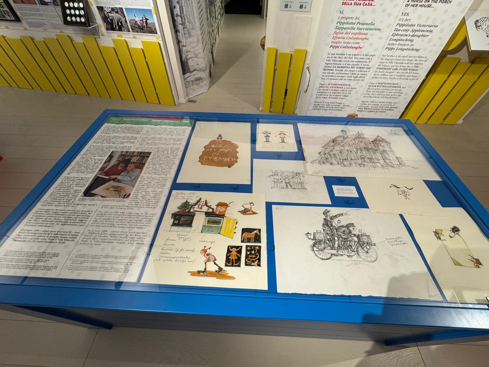 Cuneo - Inaugurazione mostra Pippi Calzelunghe