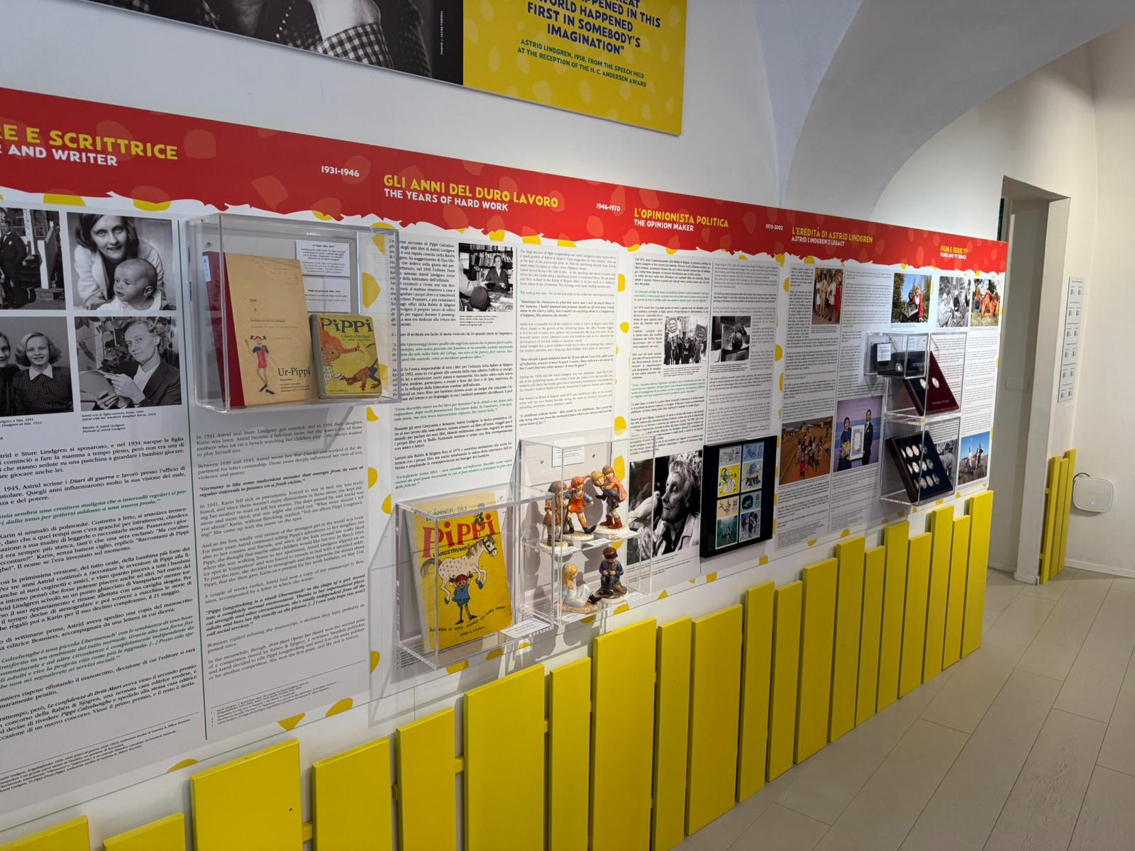 Cuneo - Inaugurazione mostra Pippi Calzelunghe