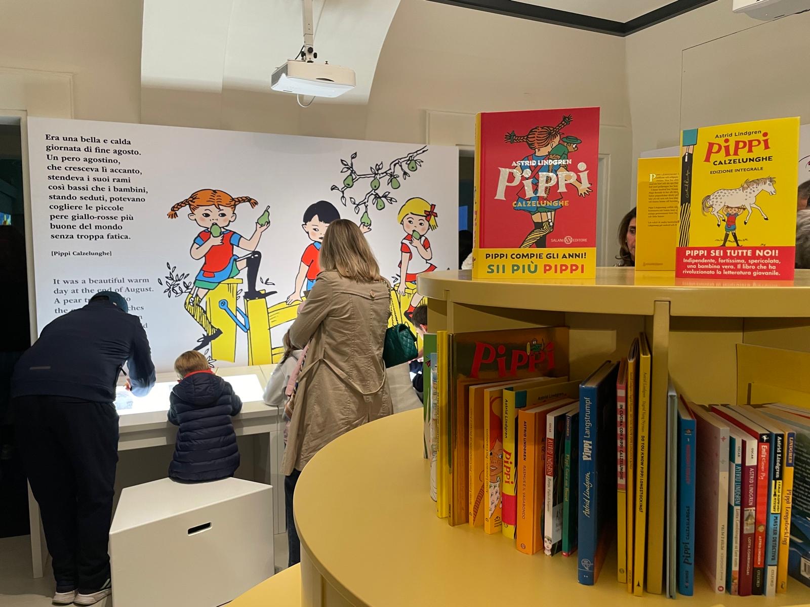 Cuneo - Inaugurazione mostra Pippi Calzelunghe