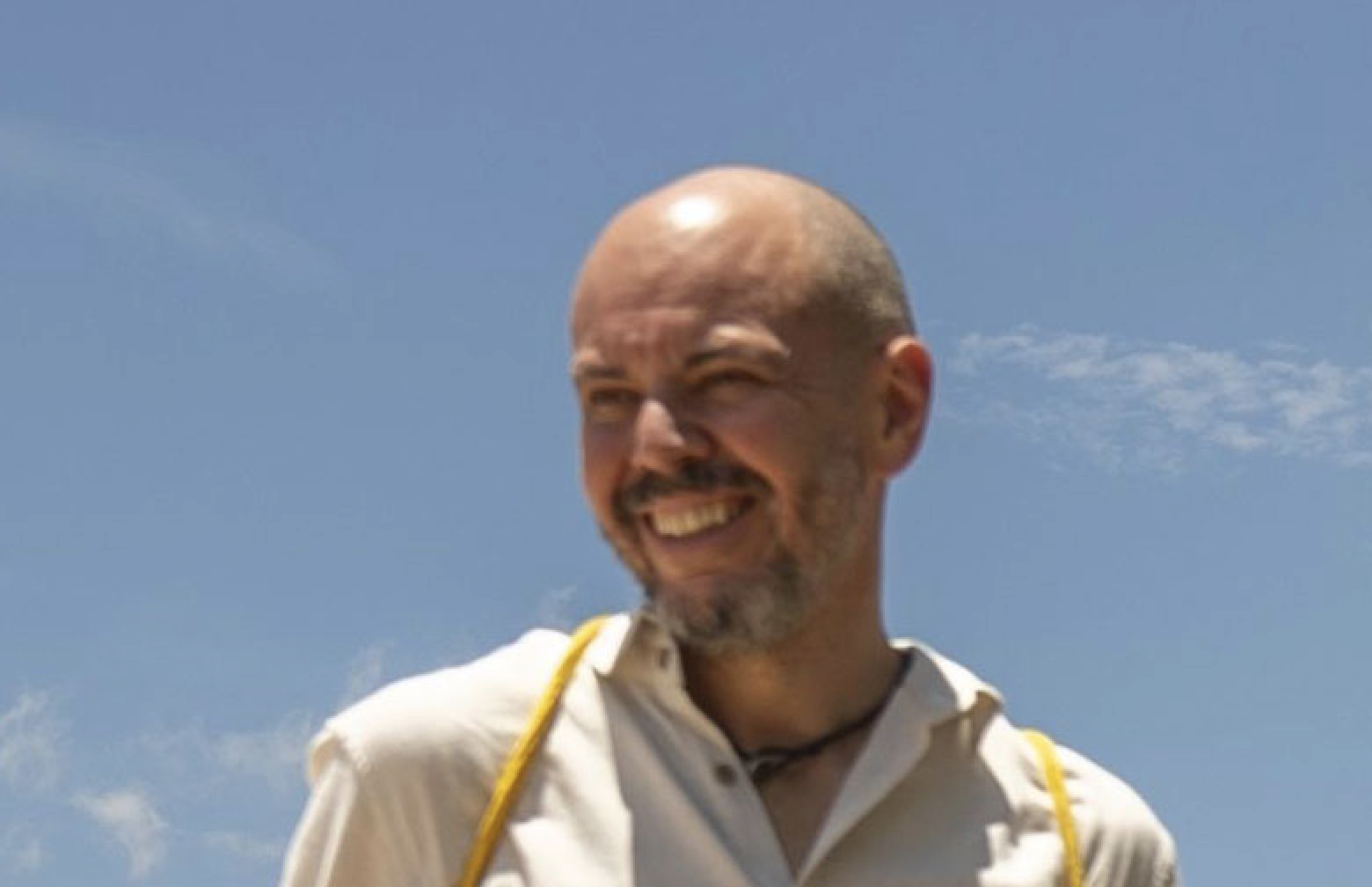 Fabio Geda oggi a Cuneo