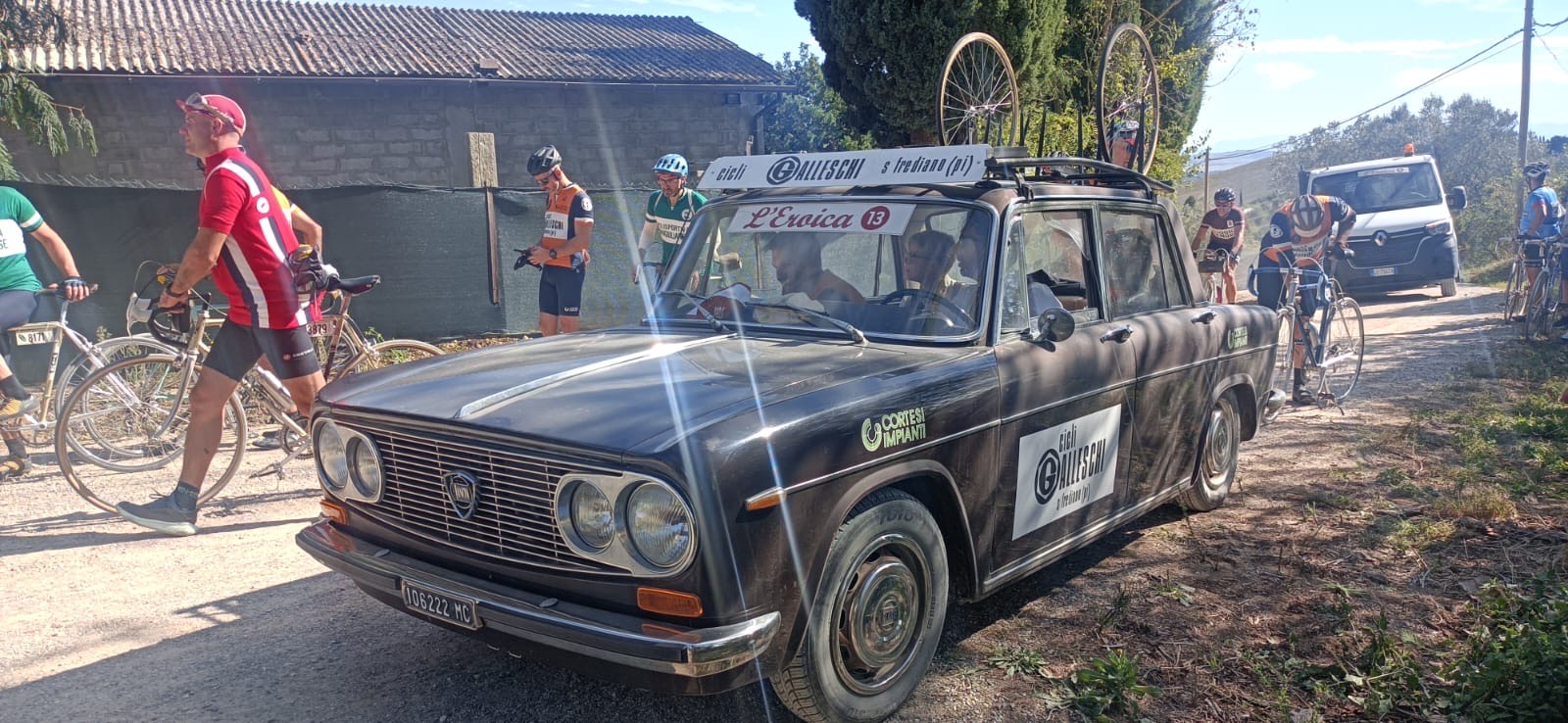 Tre paesanesi all'Eroica