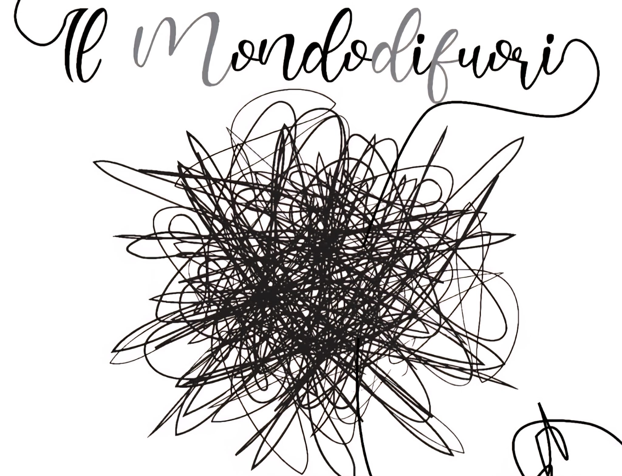 Boves logo spettacolo teatrale Il mondo fuori