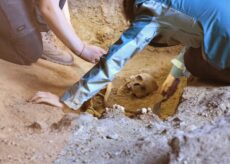 La Guida - Dagli scavi di Aisone la sepoltura di una donna di 500 anni fa