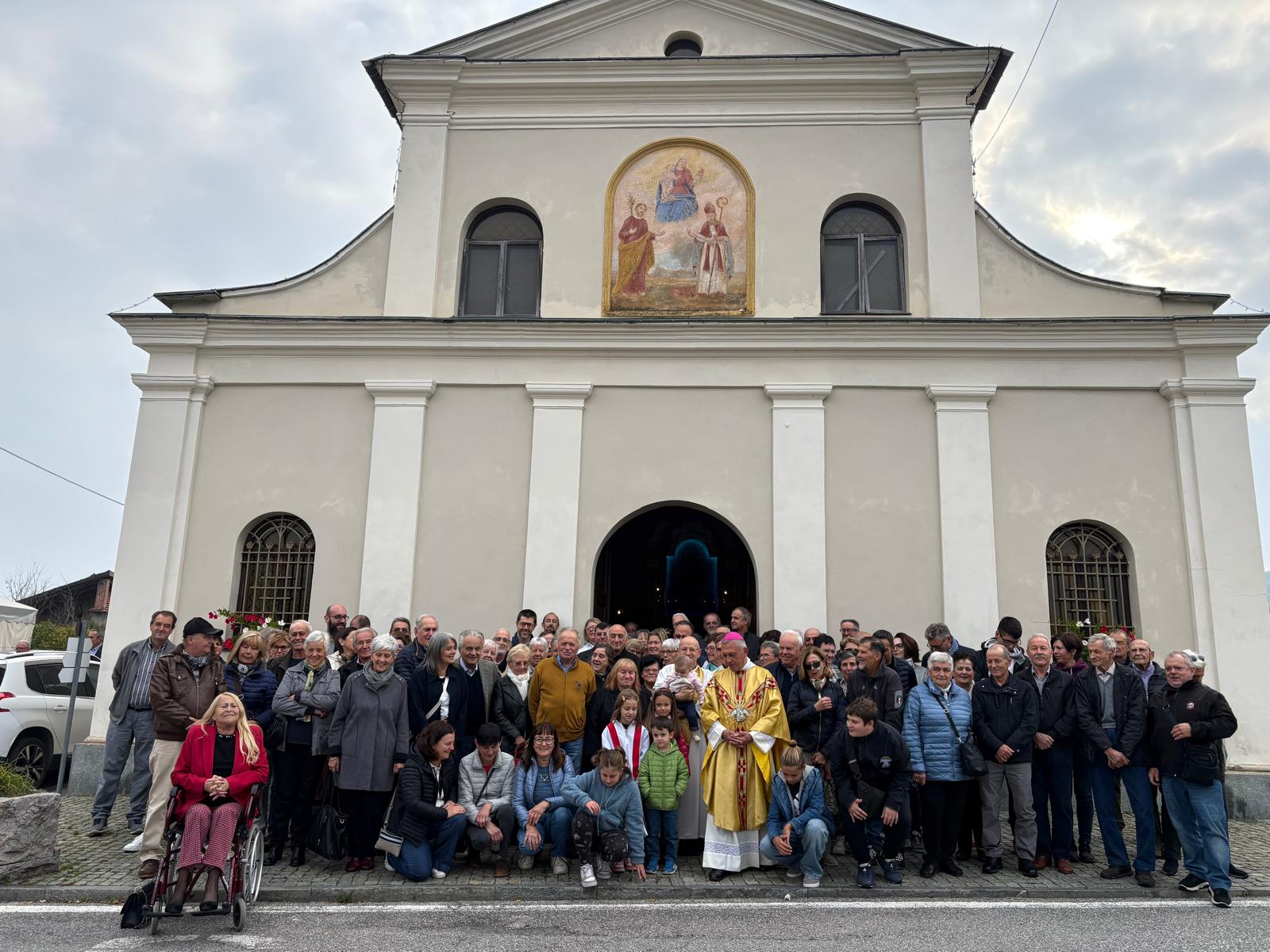 Iniziata la visita pastorale del vescovo nel peveragnese (foto)