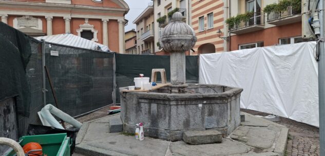 La Guida - Al via i lavori alla fontana di piazza dell’Olmo a Boves