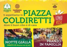 La Guida - Piazza Coldiretti, fine settimana con buon cibo a Bra