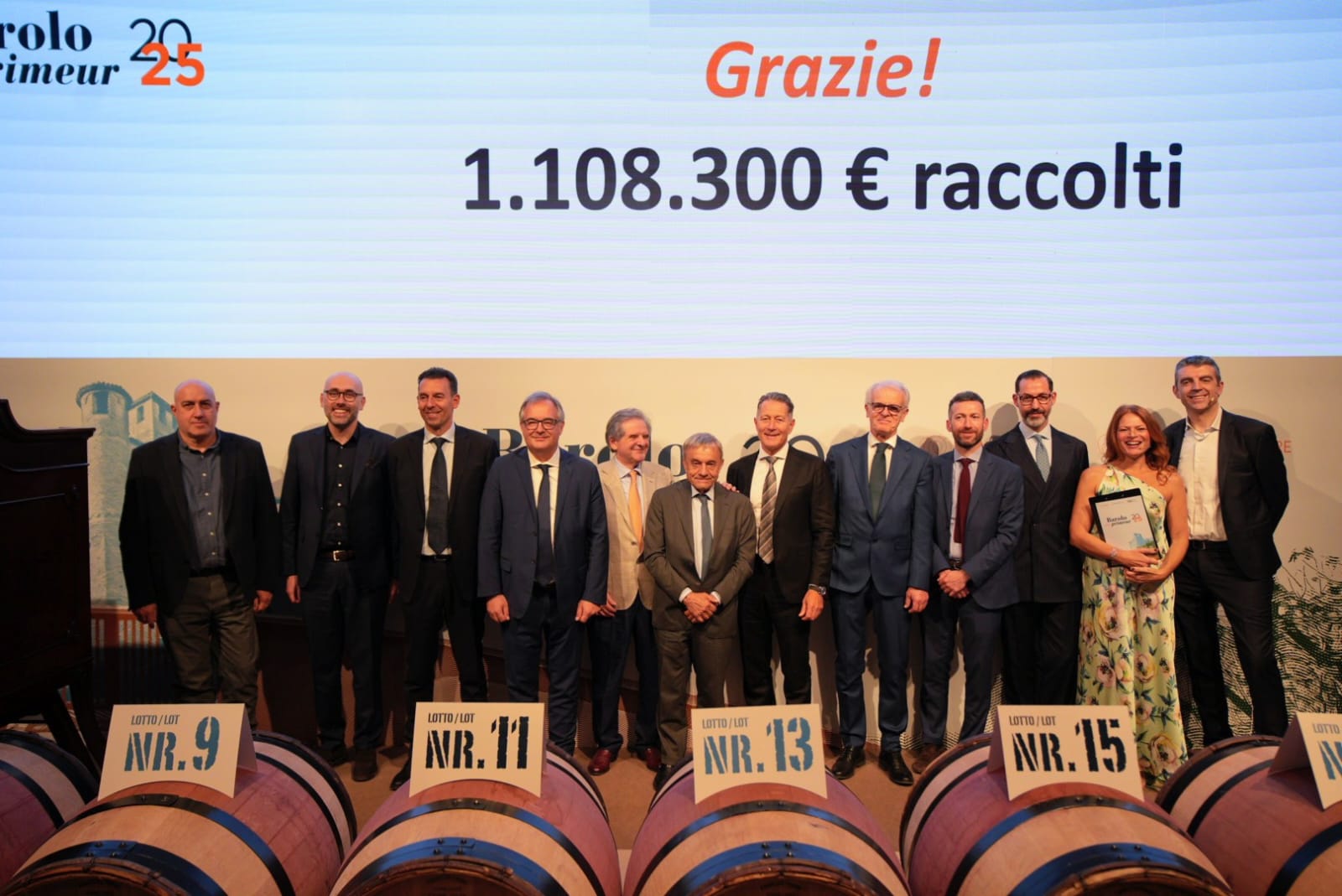 Eccellenze vinicole diventano benefiche: record per Barolo en Primeur