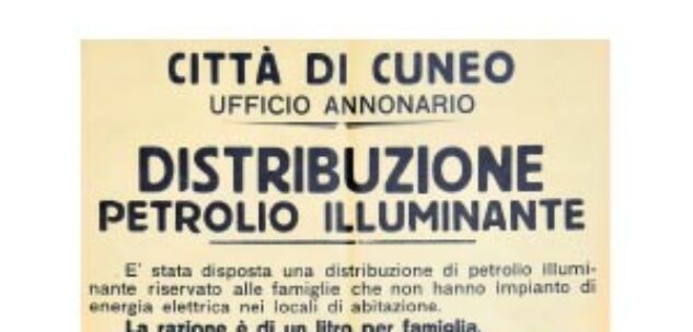 La Guida - I manifesti sui muri di Cuneo nel 1945