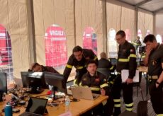 La Guida - Nell’ex caserma di Borgo il campo base dei Vigili del Fuoco (video)