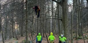 La Guida - Tanti cuneesi all’esercitazione del Soccorso Alpino e Speleologico Piemontese