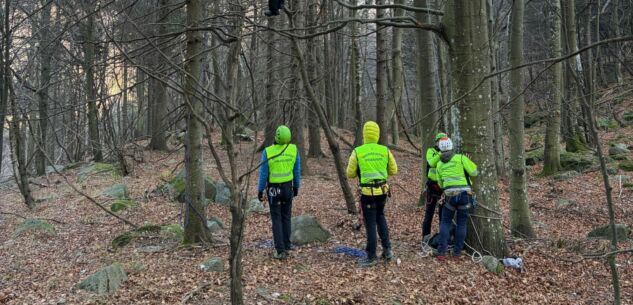 La Guida - Tanti cuneesi all’esercitazione del Soccorso Alpino e Speleologico Piemontese