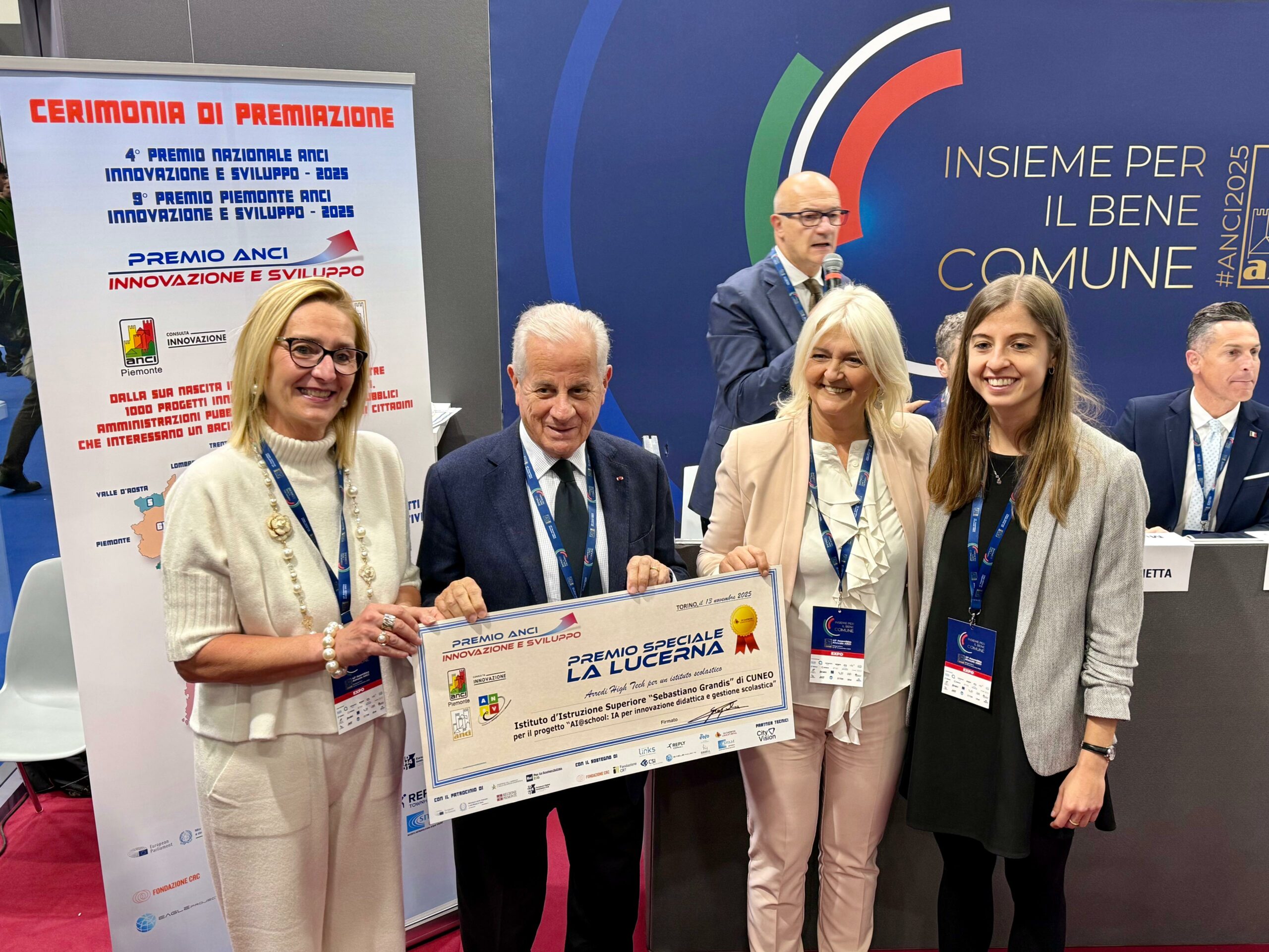 All’Istituto “Grandis” il Premio Anci Innovazione & Sviluppo 2025