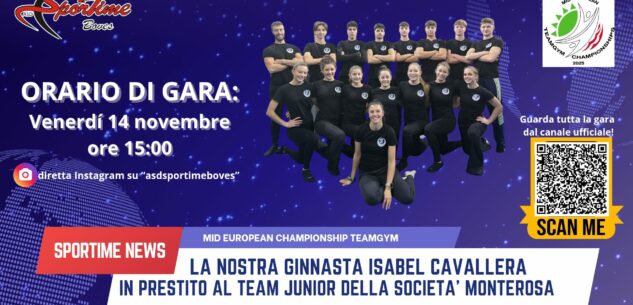 La Guida - Tre atleti della SporTime al Mid Championship di Teamgym