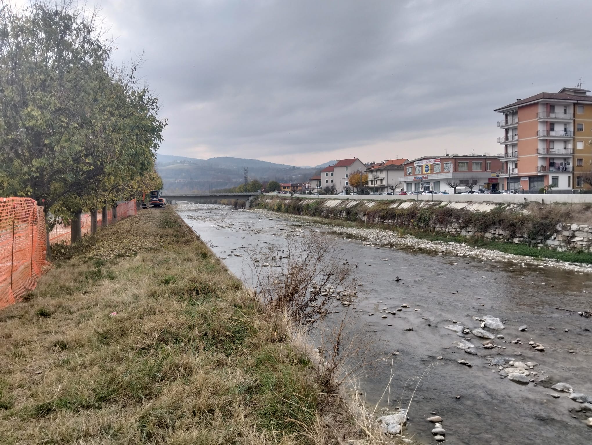 Si completa il muro sul Tanaro a protezione di Ceva