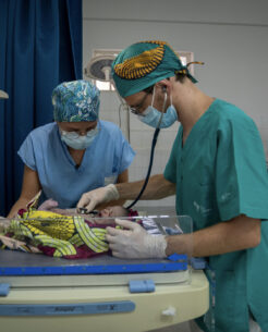 Edoardo Burzi in Angola