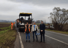 La Guida - Lavori sulla provinciale tra Villanova Solaro e Torre San Giorgio