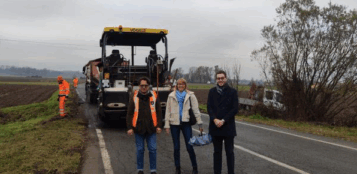 La Guida - Lavori sulla provinciale tra Villanova Solaro e Torre San Giorgio
