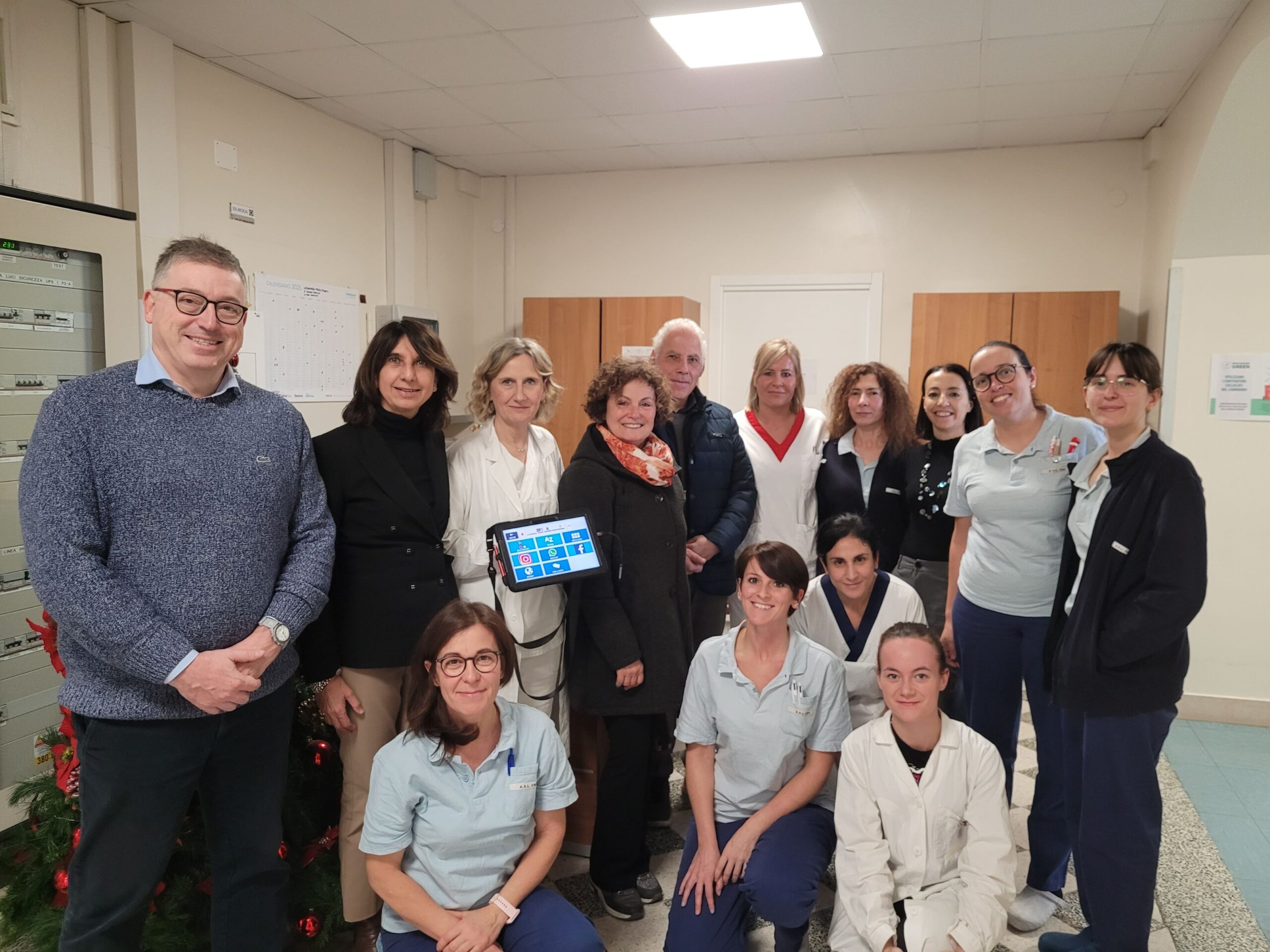 Comunicatore dinamico donato all'ospedale di Fossano