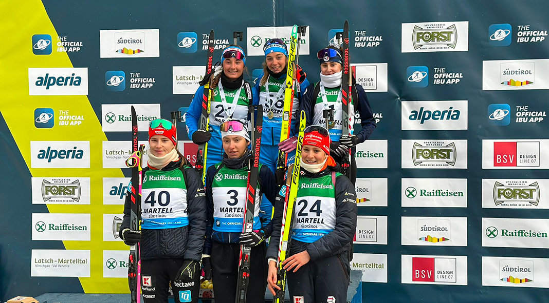 Biathlon, Carlotta Gautero trionfa in Val Martello