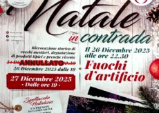 La Guida - Natale in Contrada, annullato l’esordio del 24 dicembre