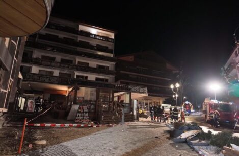 Tragedia di Crans Montana (Foto Ansa/Sir)