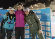 La Guida - Scialpinismo, Elia Bongiovanni e Chiara Musso vincono la Vertical Mondolè X3