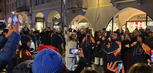 La Guida - La fiamma delle Olimpiadi illumina Cuneo