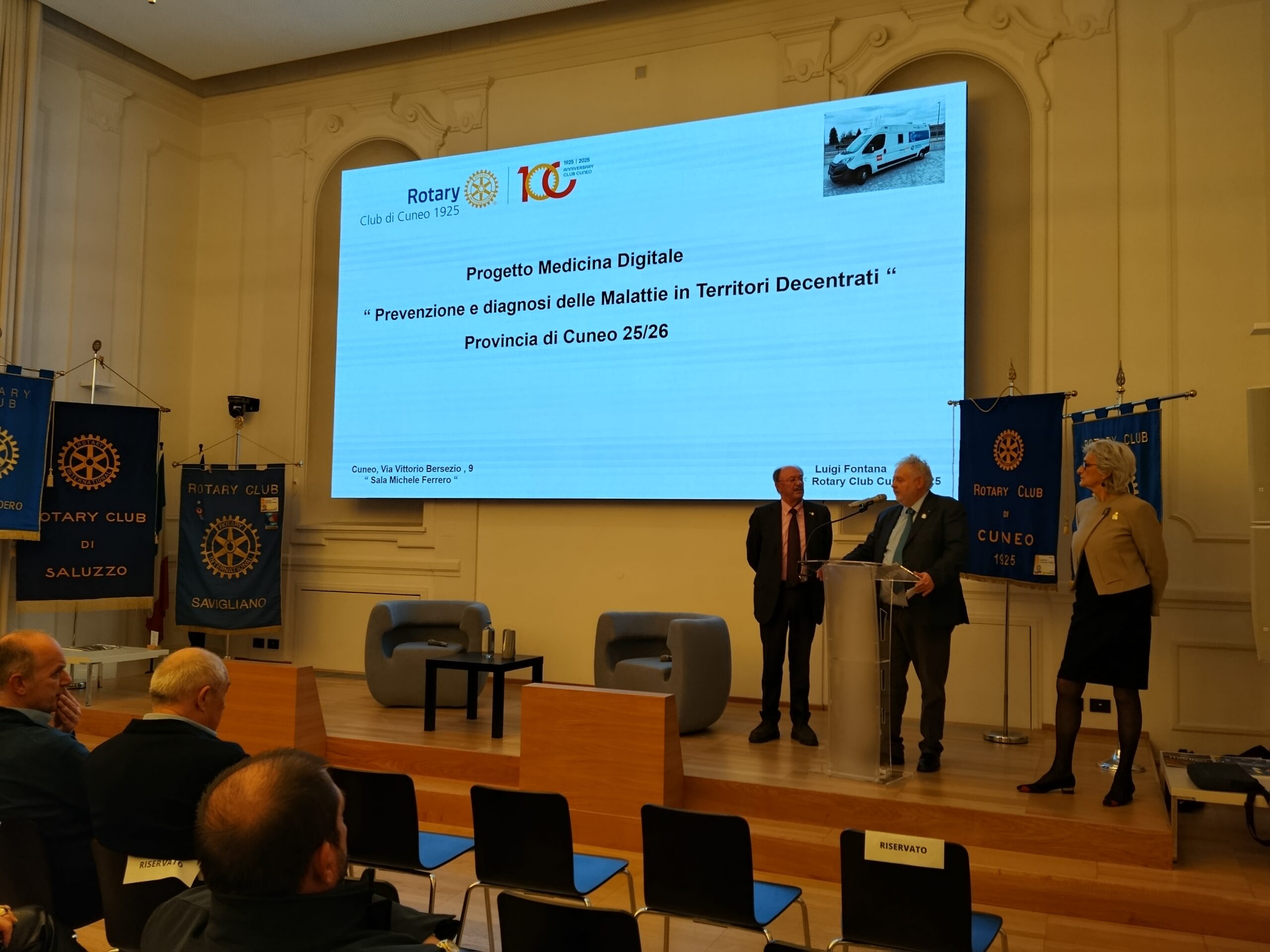 Presentazione progetto di Medicina digitale Rotary