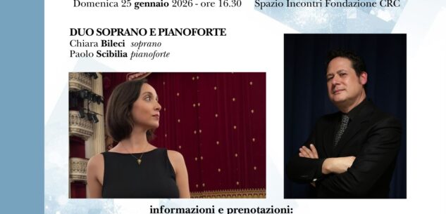 La Guida - “Incantevole Italia”: lirica e canzone d’autore allo Spazio Incontri CRC