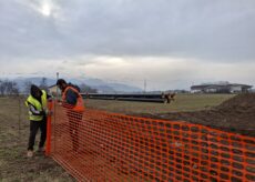 La Guida - Cantiere in corso sulla provinciale Bovesana