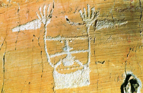 3-Incisione rupestre dello Stregone 1