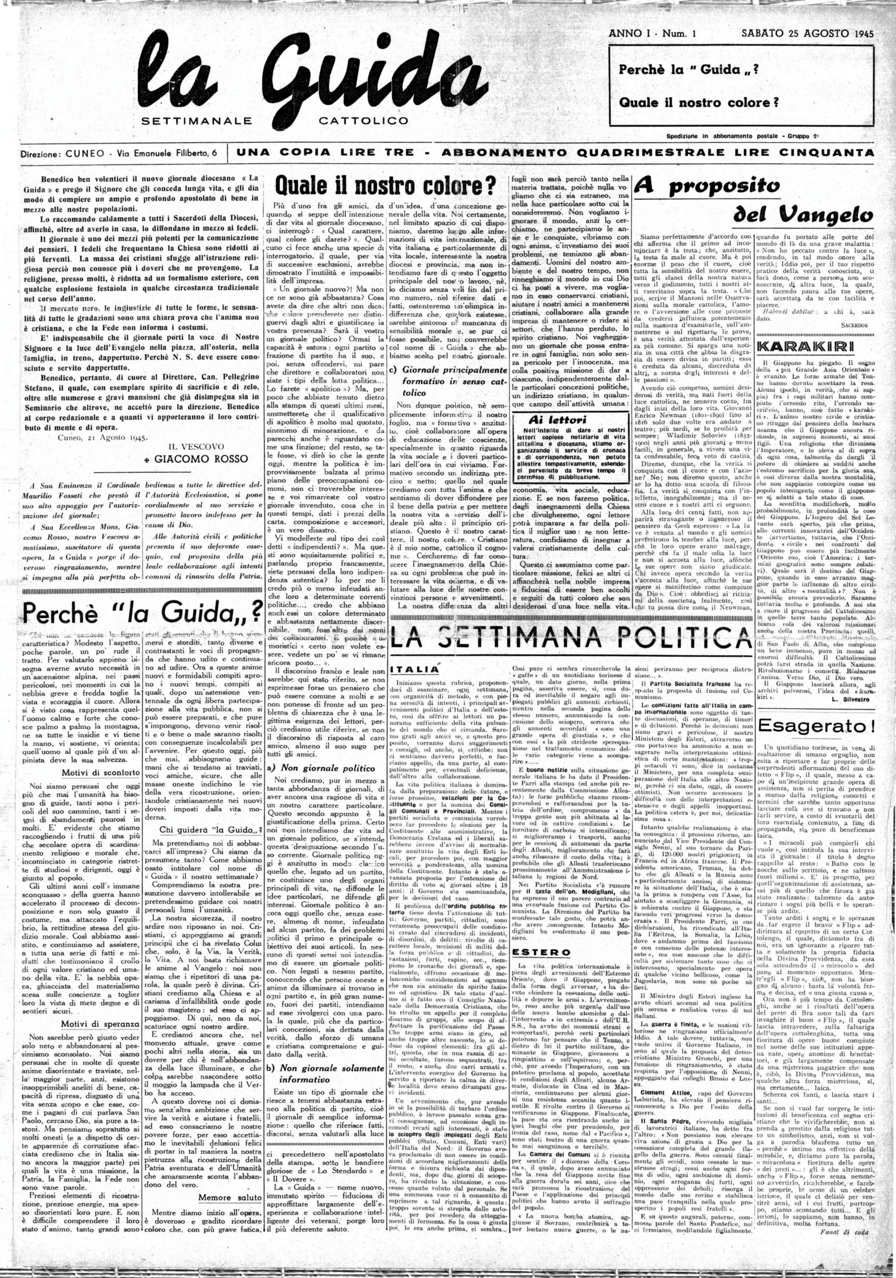 La Guida 01 del 25_08_1945
