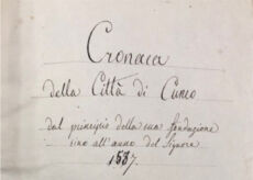 La Guida - Cuneo, manoscritto donato alla Biblioteca Civica