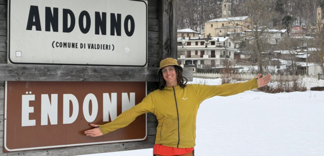 La Guida - Inizia da Andonno il giro del mondo in bicicletta di Simone Avataneo contro il bullismo