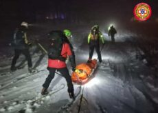 La Guida - Scialpinista soccorso ad Acceglio