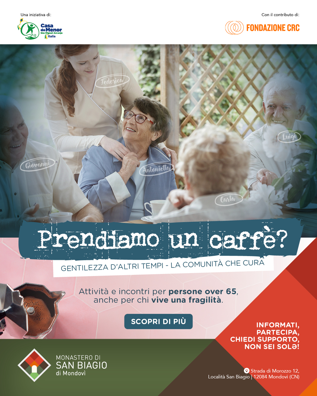 Monastero di San Biagio-Prendiamo un caffè