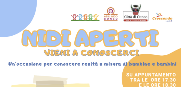 La Guida - Torna “Nidi aperti”: le famiglie potranno visitare nidi e micro-nidi a Cuneo