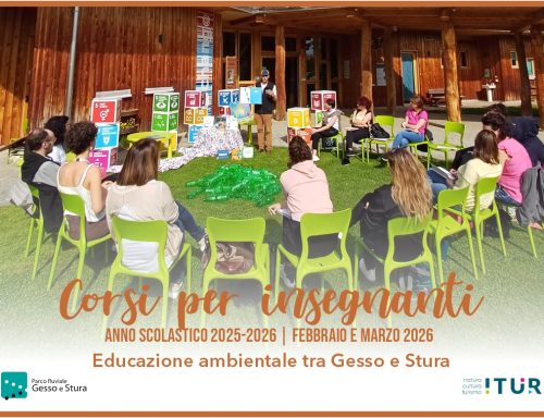 Il Parco Fluviale Gesso e Stura presenta i corsi per insegnanti, educatori e famiglie