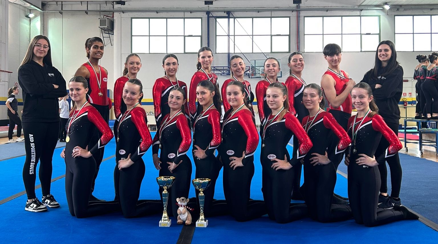 SporTime Boves protagonista nel campionato di TeamGym