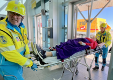 La Guida - Aereo fuori pista all’aeroporto di Levaldigi, ma è un’esercitazione