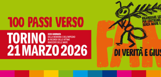 La Guida - Libera contro le mafie: il 21 marzo a Torino la Giornata del ricordo e dell’impegno