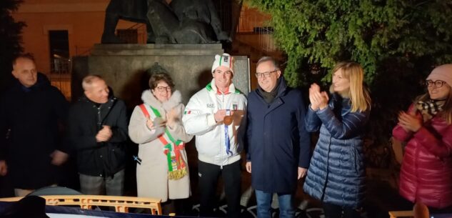 La Guida - L’abbraccio di Borgo a Martino Carollo, bronzo olimpico