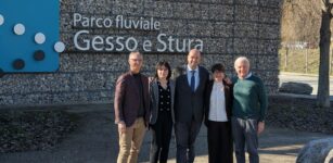 La Guida - Cherasco verso l’ingresso nel Parco Fluviale Stura e Gesso