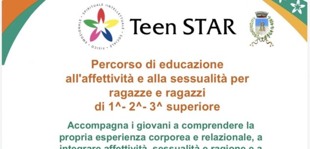 La Guida - Revello, percorso Teen Star per l’educazione all’affettività e alla sessualità per i giovani